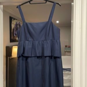 JCrew navy pencil dress